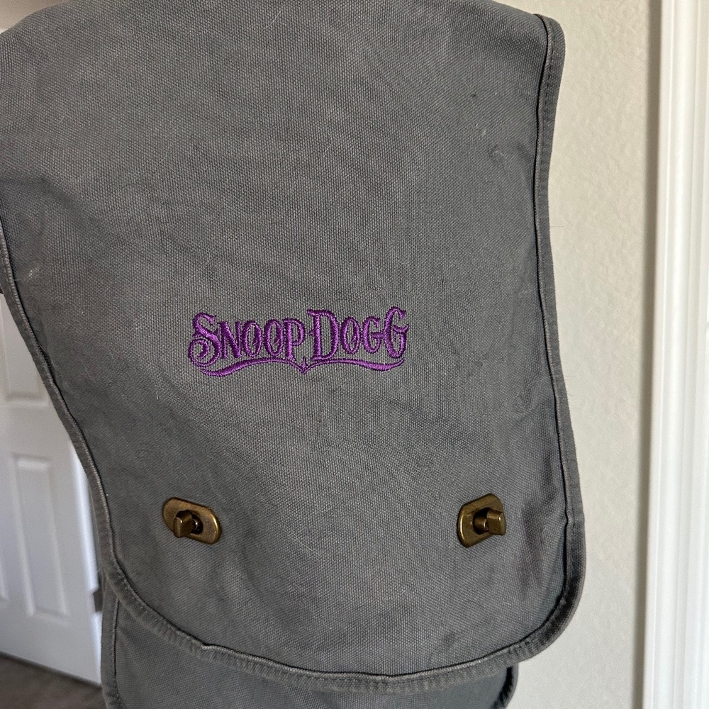 Snoop Dogg Canvas Messenger Bag